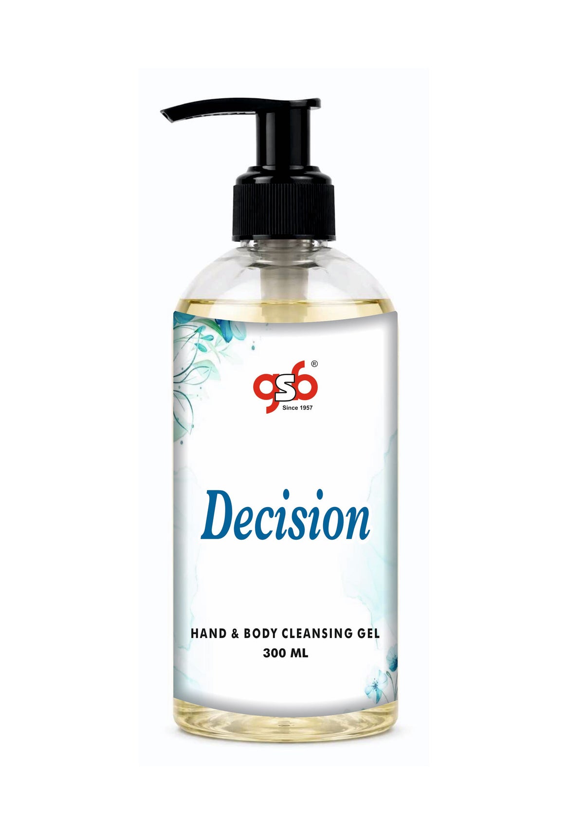 GSB Decision Hand And Body Cleansing Gel Inspired From Amage Decision | Luxury Body Wash & Shower Gel With Long Lasting Aroma | No Parabens & Silicones | 300 ml