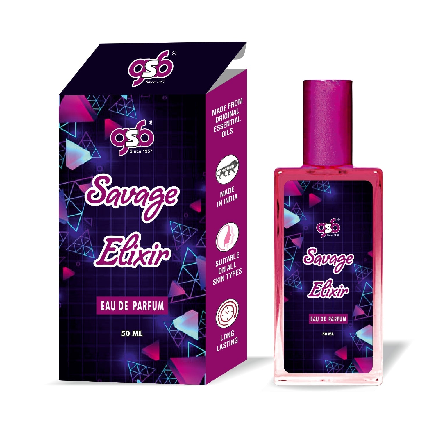 GSB Savage Elixir Eau De Parfum Inspired From Doir Savage Elixir