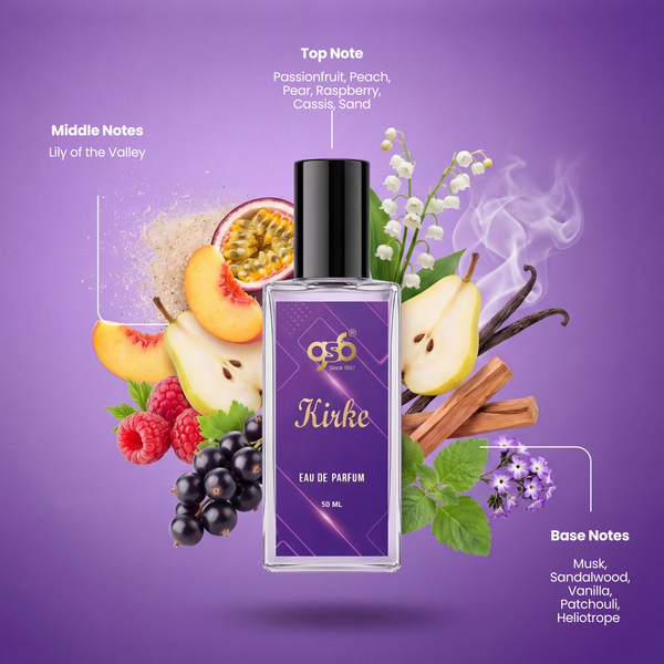Gsb Kirke Eau De Parfum Inspired From Tizzaina Trreonzi Kirke | Clone Fragrance | Designer EDP Spray For Men & Women | Long Lasting