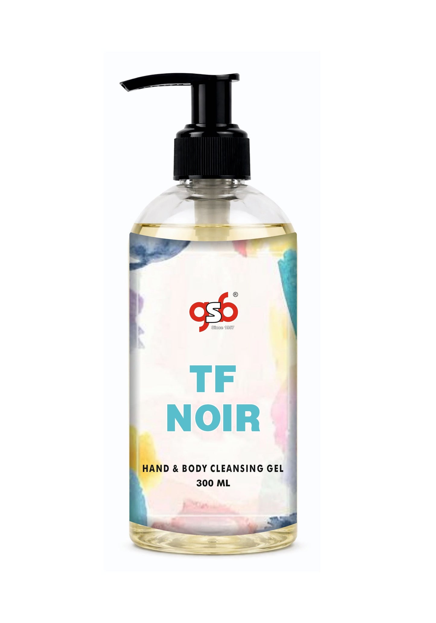 GSB TF Noir Male Hand And Body Cleansing Gel Inspired From Fom Tord Noir | Luxury Body Wash & Shower Gel With Long Lasting Aroma | No Parabens & Silicones | 300 ml
