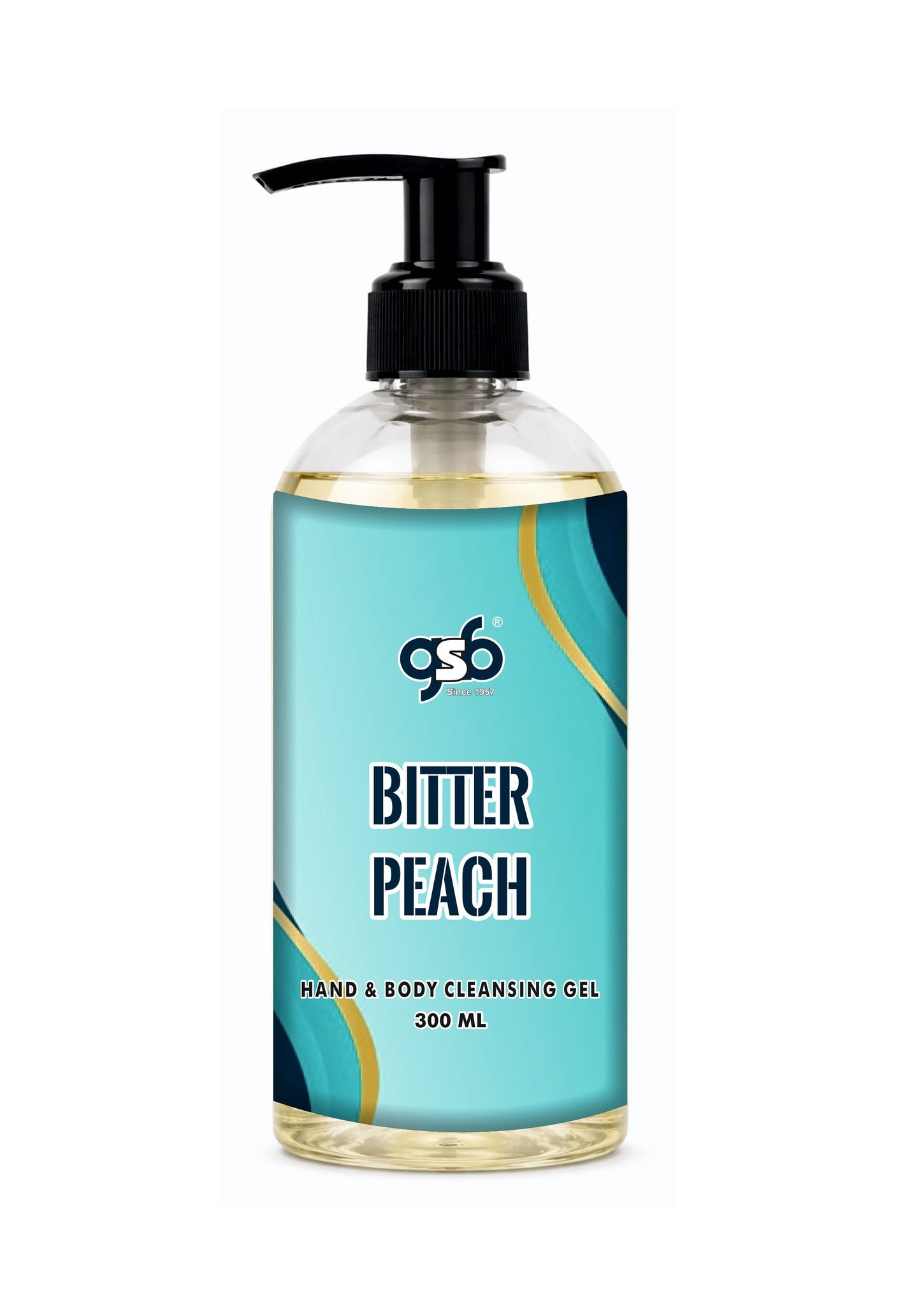 GSB Bitter Peach Hand And Body Cleansing Gel Inspired From Fom Tord Bitter Peach | Luxury Body Wash & Shower Gel With Long Lasting Aroma | No Parabens & Silicones | 300 ml