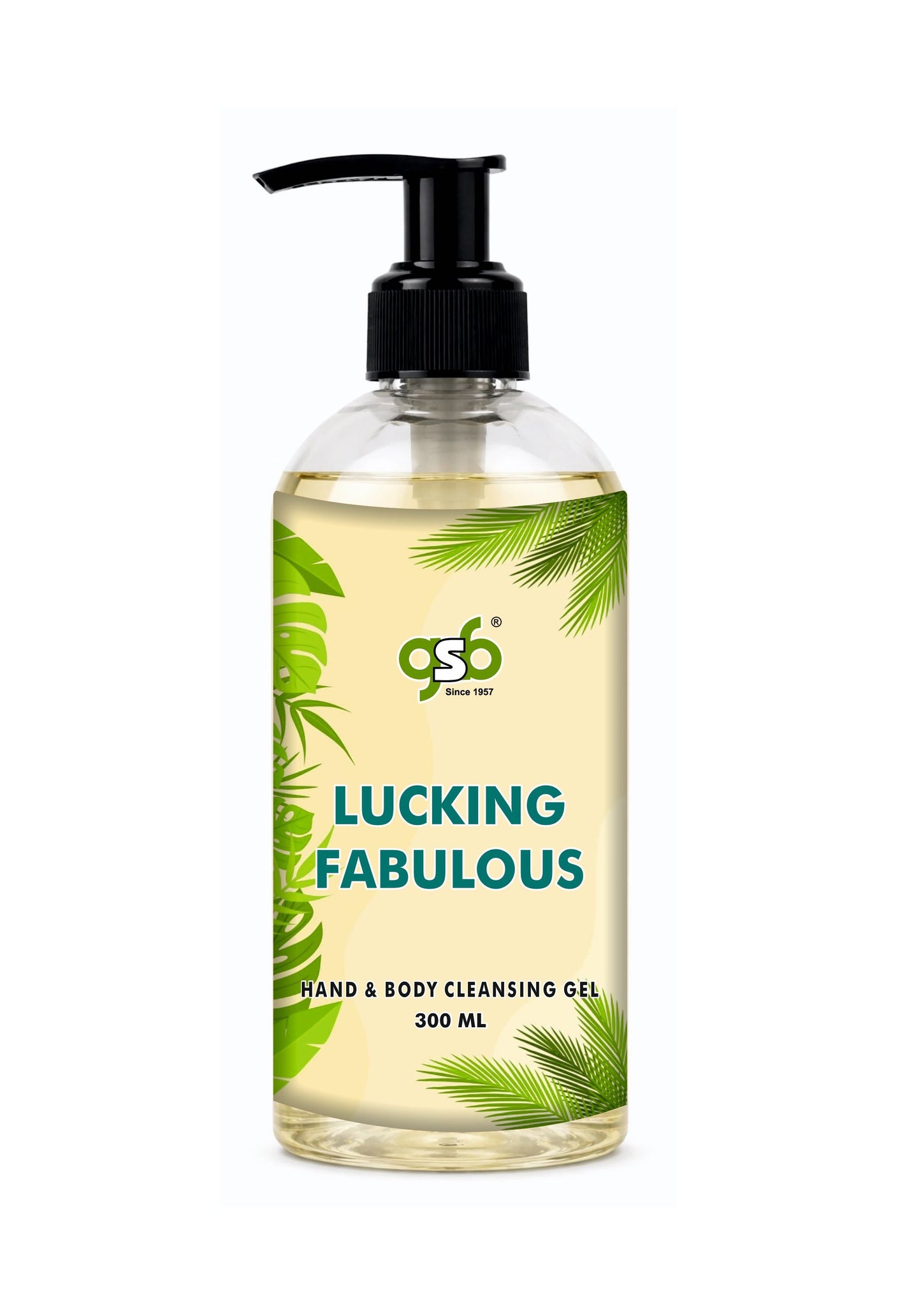 GSB Lucking Fabulous Hand And Body Cleansing Gel Inspired From Fom Tord Lucking Fabulous | Luxury Body Wash & Shower Gel With Long Lasting Aroma | No Parabens & Silicones | 300 ml