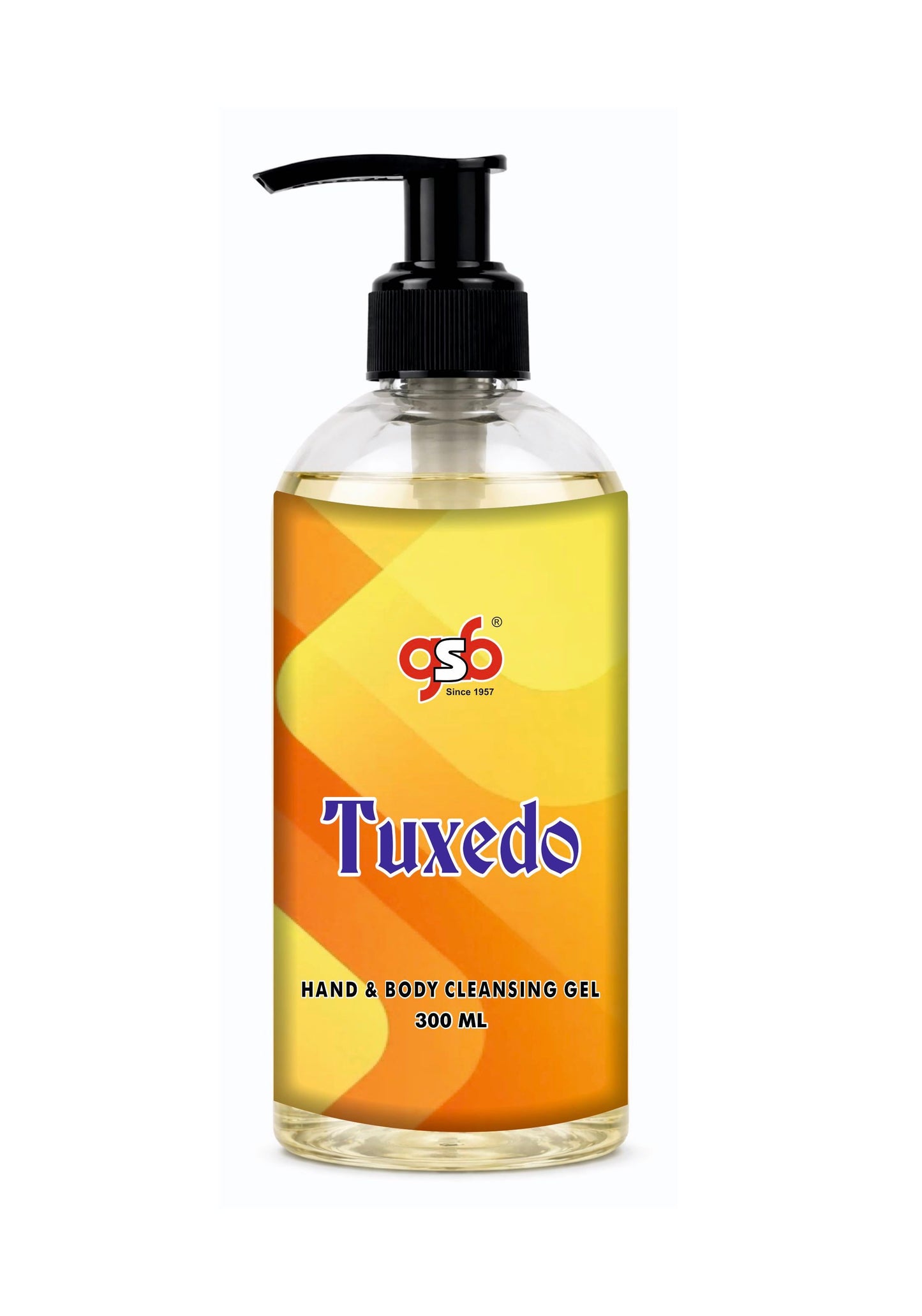 GSB Tuxedo Hand And Body Cleansing Gel Inspired From Ysl Tuxedo | Luxury Body Wash & Shower Gel With Long Lasting Aroma | No Parabens & Silicones | 300 ml