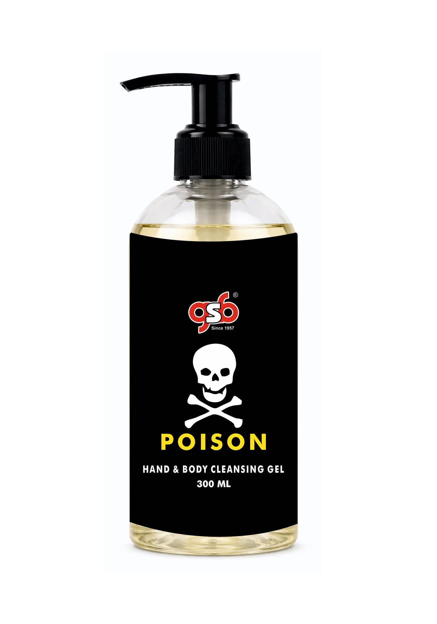 GSB Poison Hand And Body Cleansing Gel Inspired From Doir Poison | Luxury Body Wash & Shower Gel With Long Lasting Aroma | No Parabens & Silicones | 300 ml