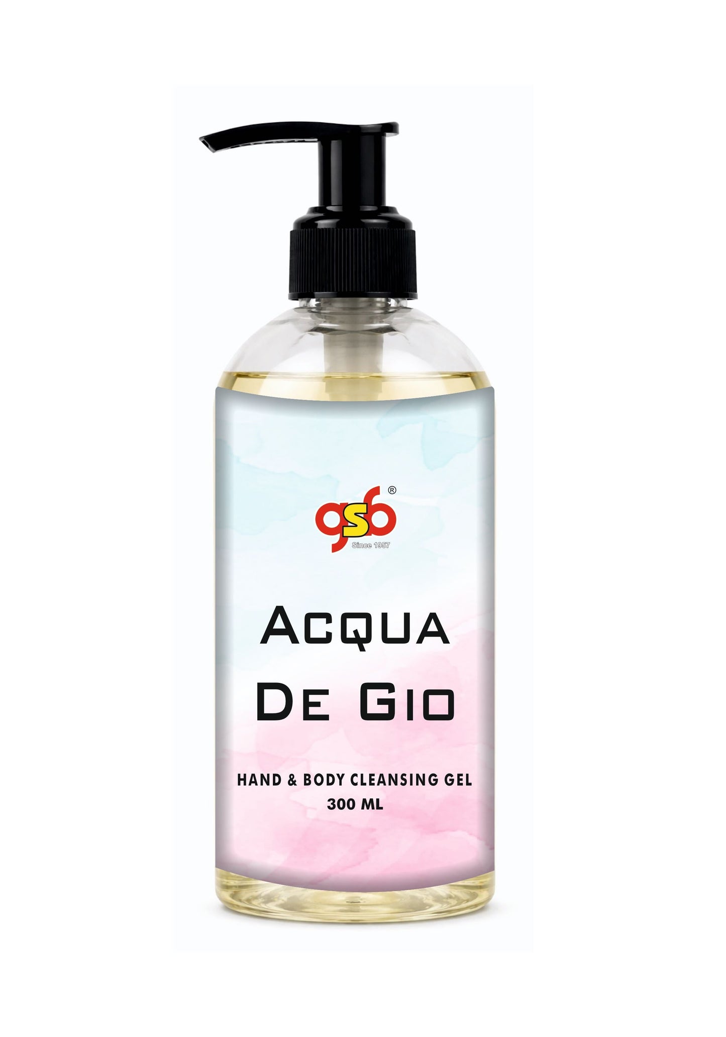 GSB Acqua De Gio Hand And Body Cleansing Gel Inspired From Acqua De Gio Axmani | Luxury Body Wash & Shower Gel With Long Lasting Aroma | No Parabens & Silicones | 300 ml