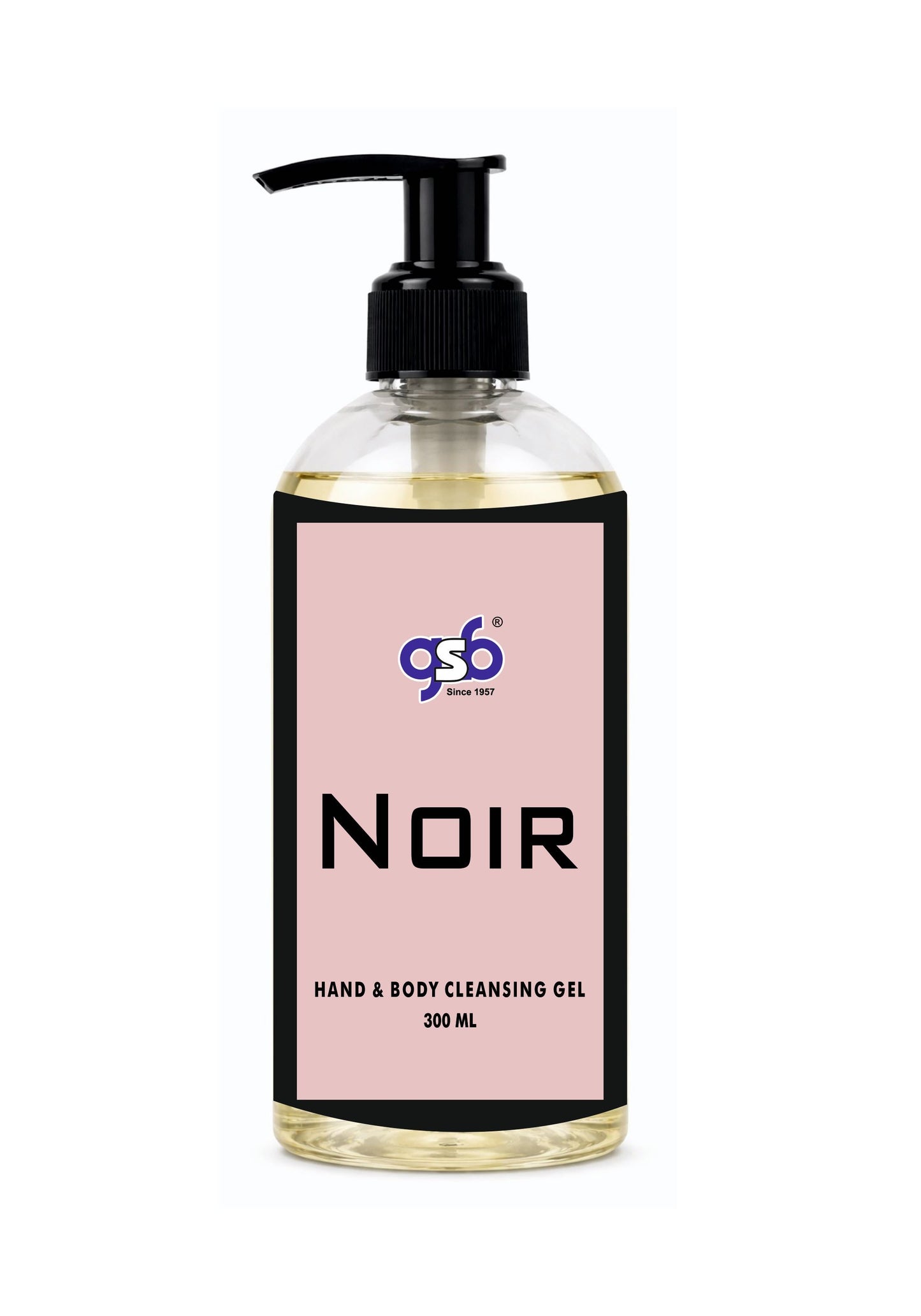 GSB Noir Hand And Body Cleansing Gel Inspired From Darkkar Noir | Luxury Body Wash & Shower Gel With Long Lasting Aroma | No Parabens & Silicones | 300 ml