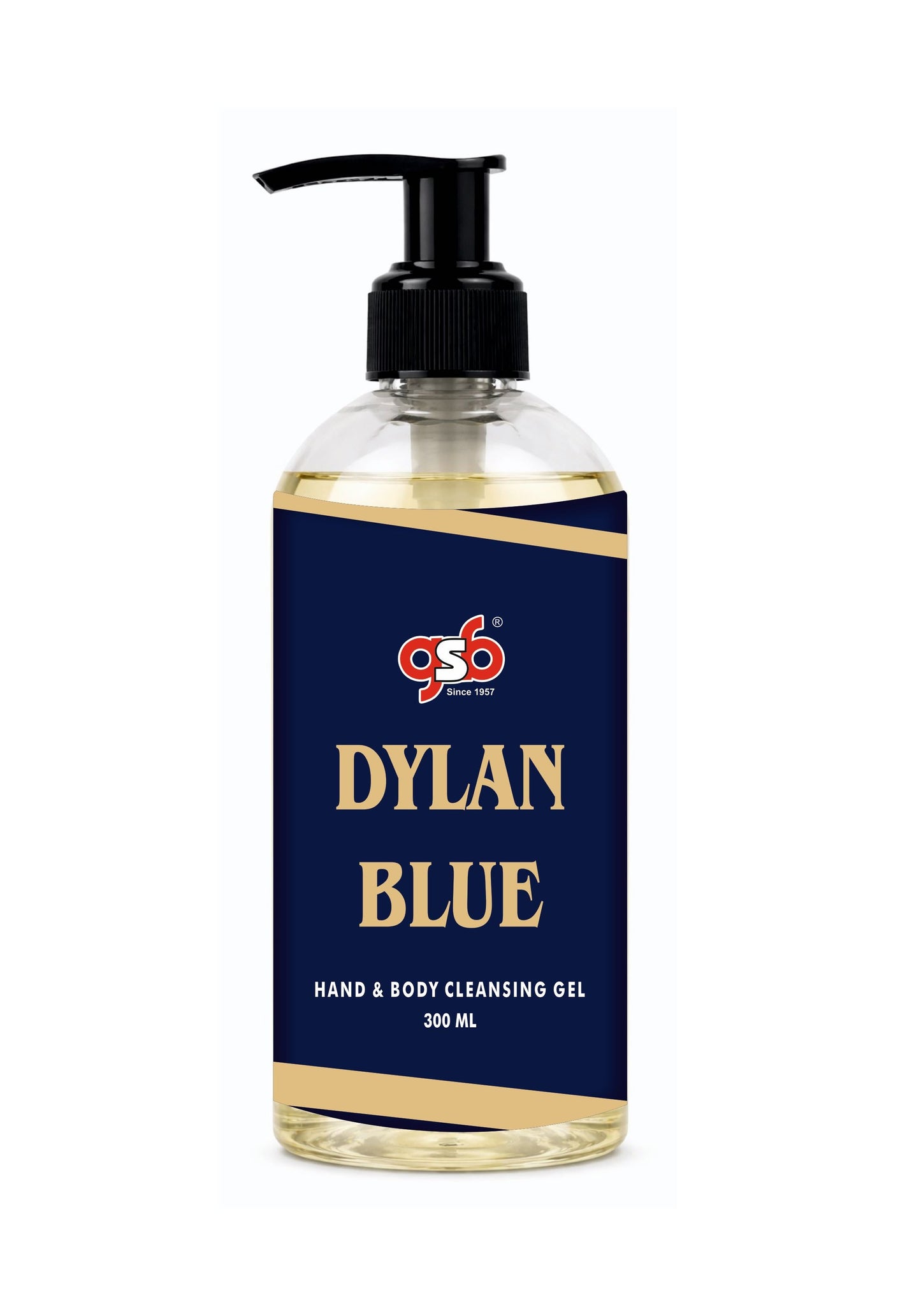 GSB Dylan Blue Hand And Body Cleansing Gel Inspired From Vresace Dylan Blue | Luxury Body Wash & Shower Gel With Long Lasting Aroma | No Parabens & Silicones | 300 ml
