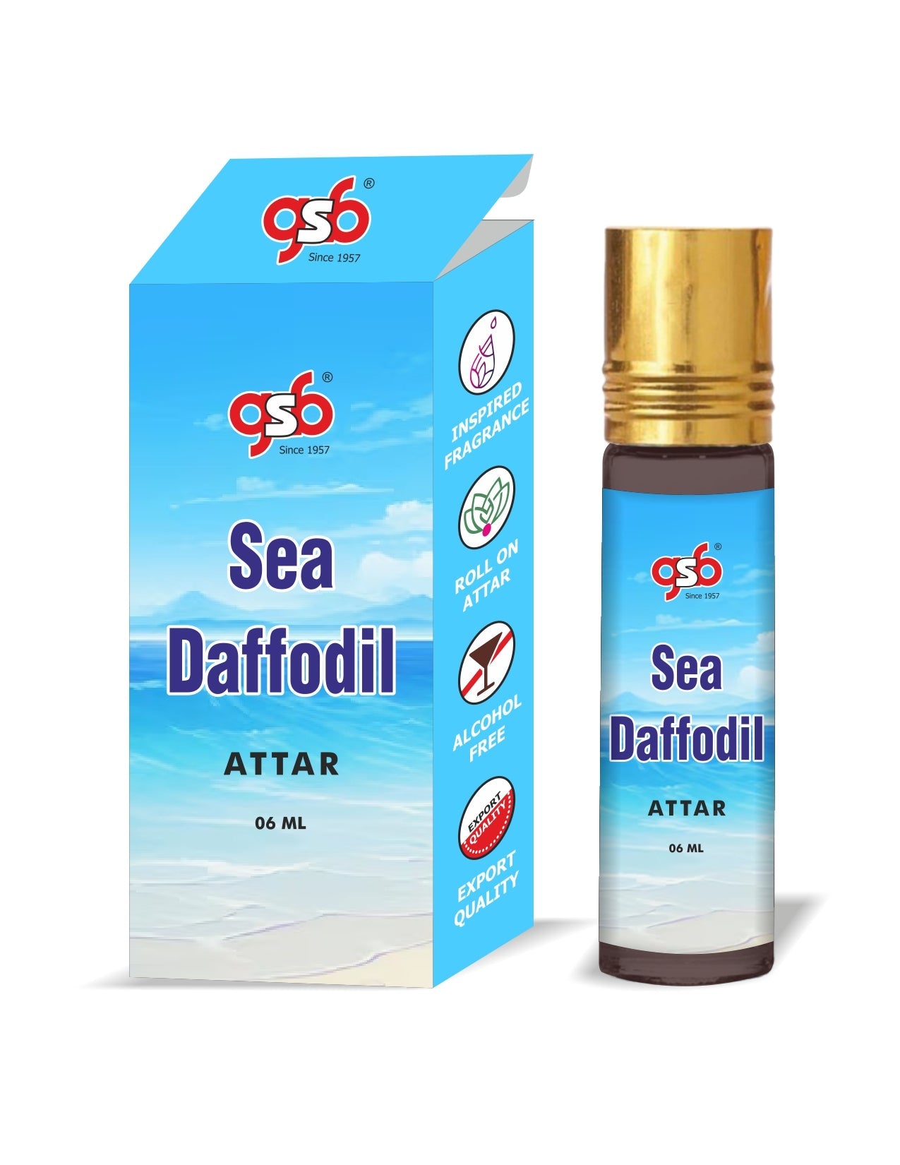 GSB Sea Daffodil Attar Inspired From Ja Milan Sea Daffodil Clone  Fragrance Perfume Roll On Alcohol Free Long Lasting Unisex