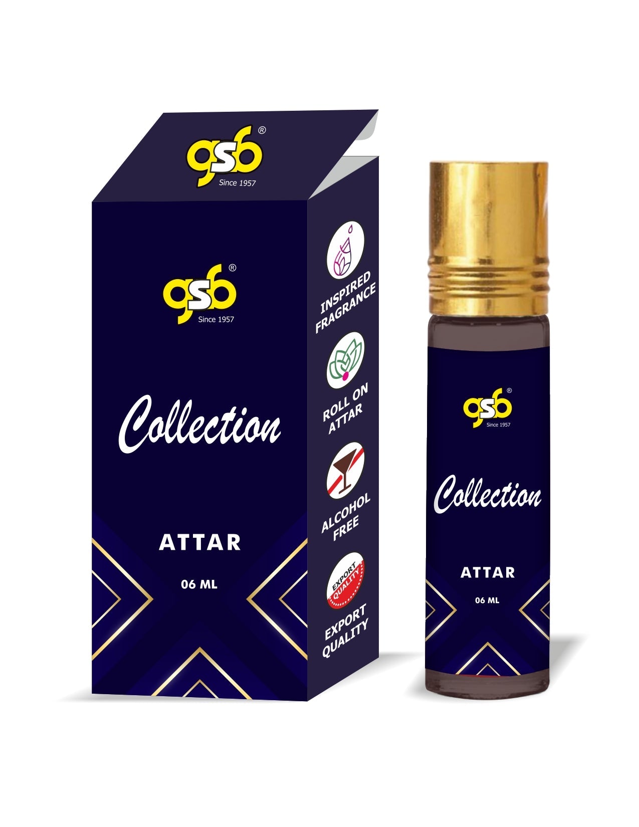 GSB Collection Attar Inspired From Ecsada Collection | Clone Fragrance | Perfume Roll On | Alcohol Free | Long Lasting | Unisex