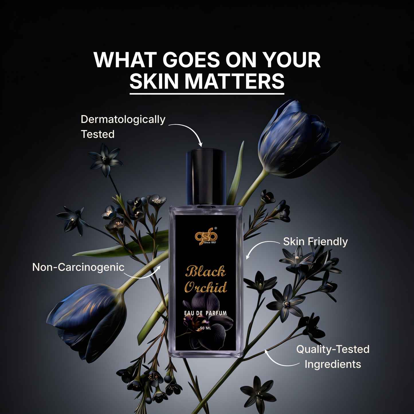 GSB Black Orchid Eau De Parfum Inspired From Black Orchid Fom Tord - 6