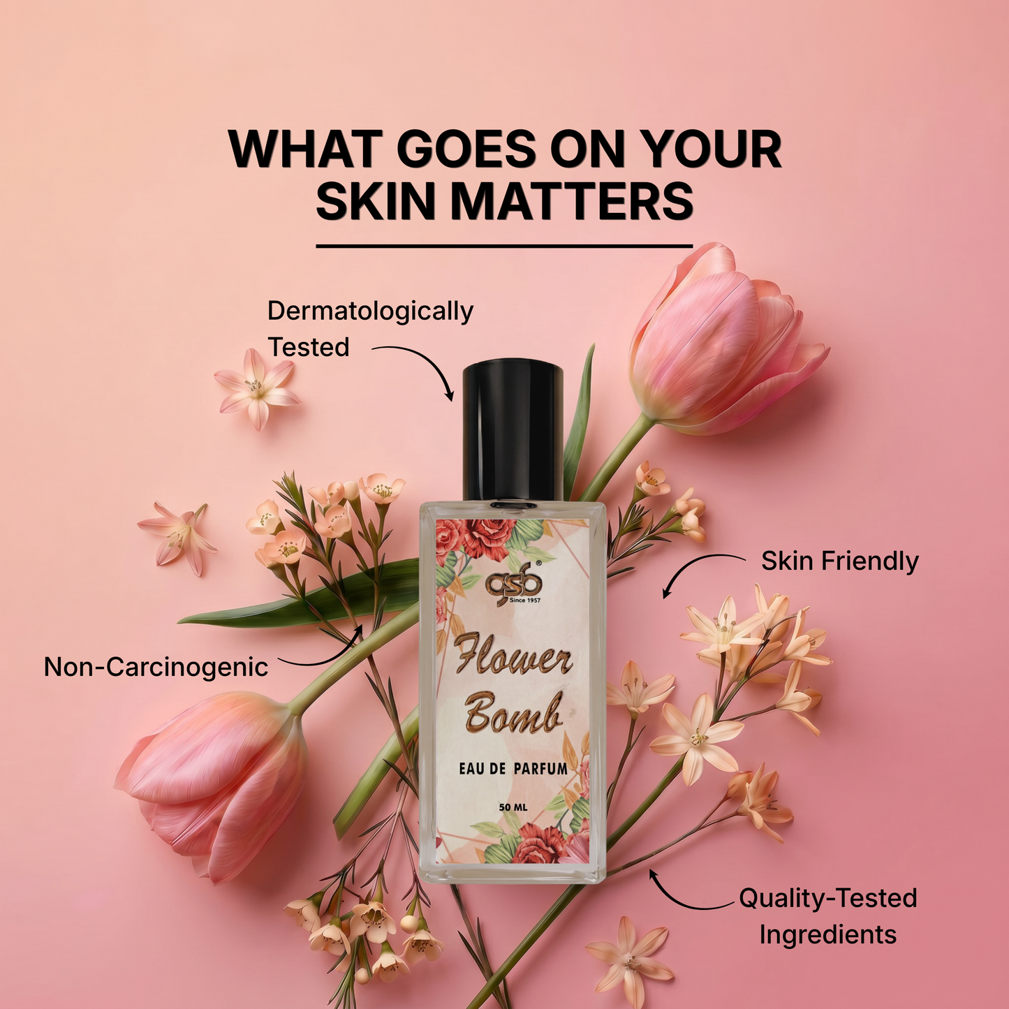 GSB Flower Bomb Eau De Parfum Inspired From Victor Ralf Flower Bomb - 6