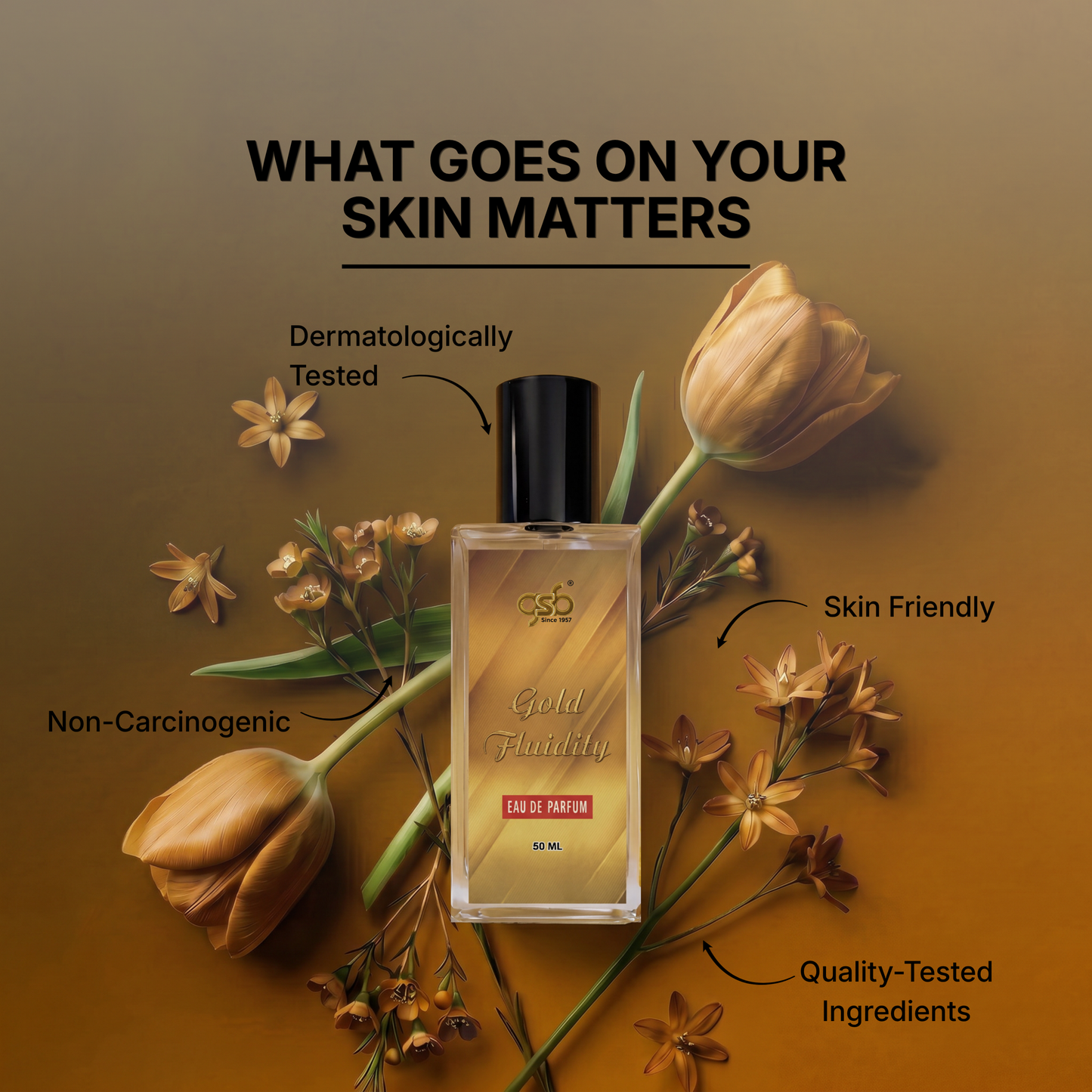 GSB Golden Fluidity Eau De Parfum Inspired From MFK Golden Fluidity - 6