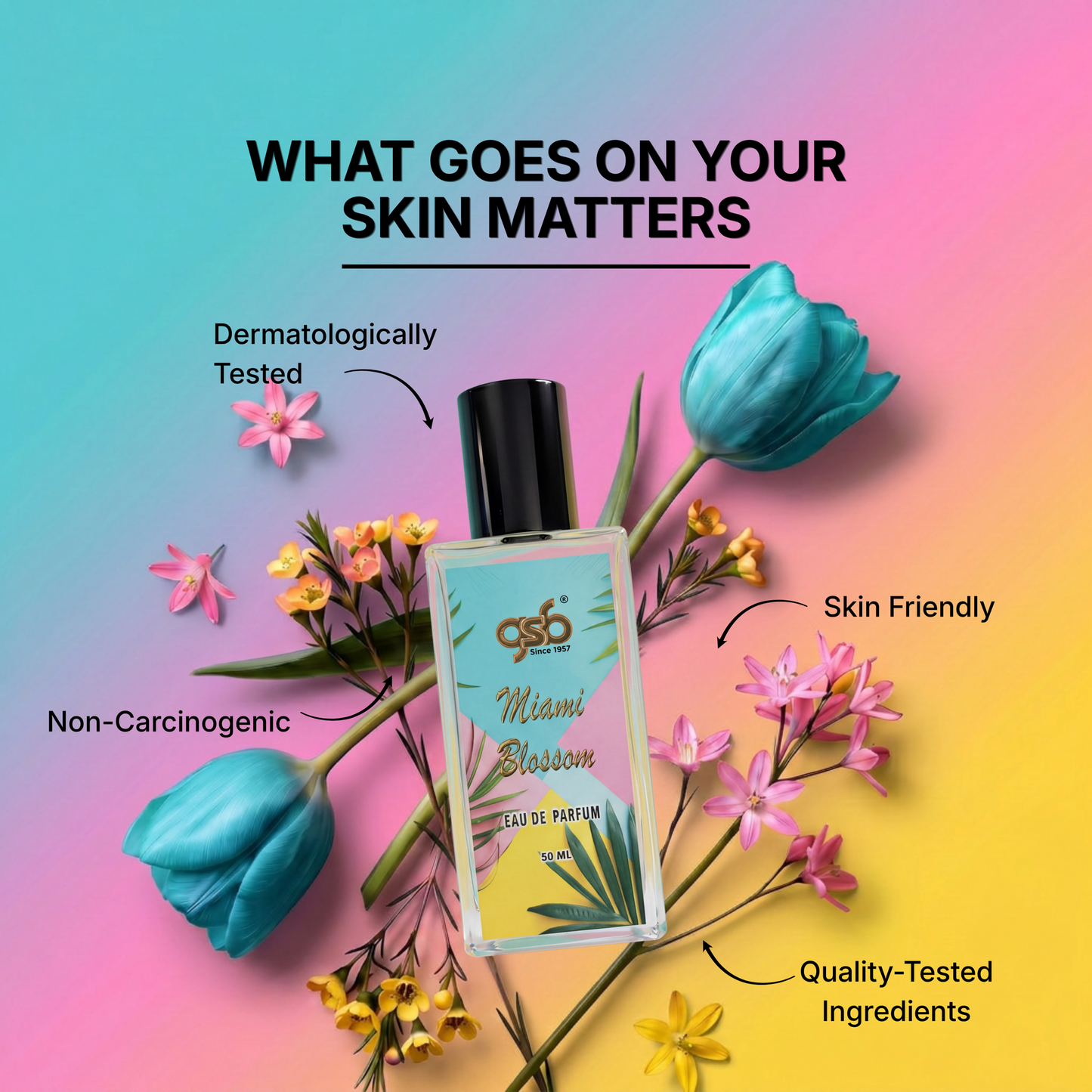 GSB Miami Blossom Eau De Parfum Inspired From Ecsada Miami Blossom - 6