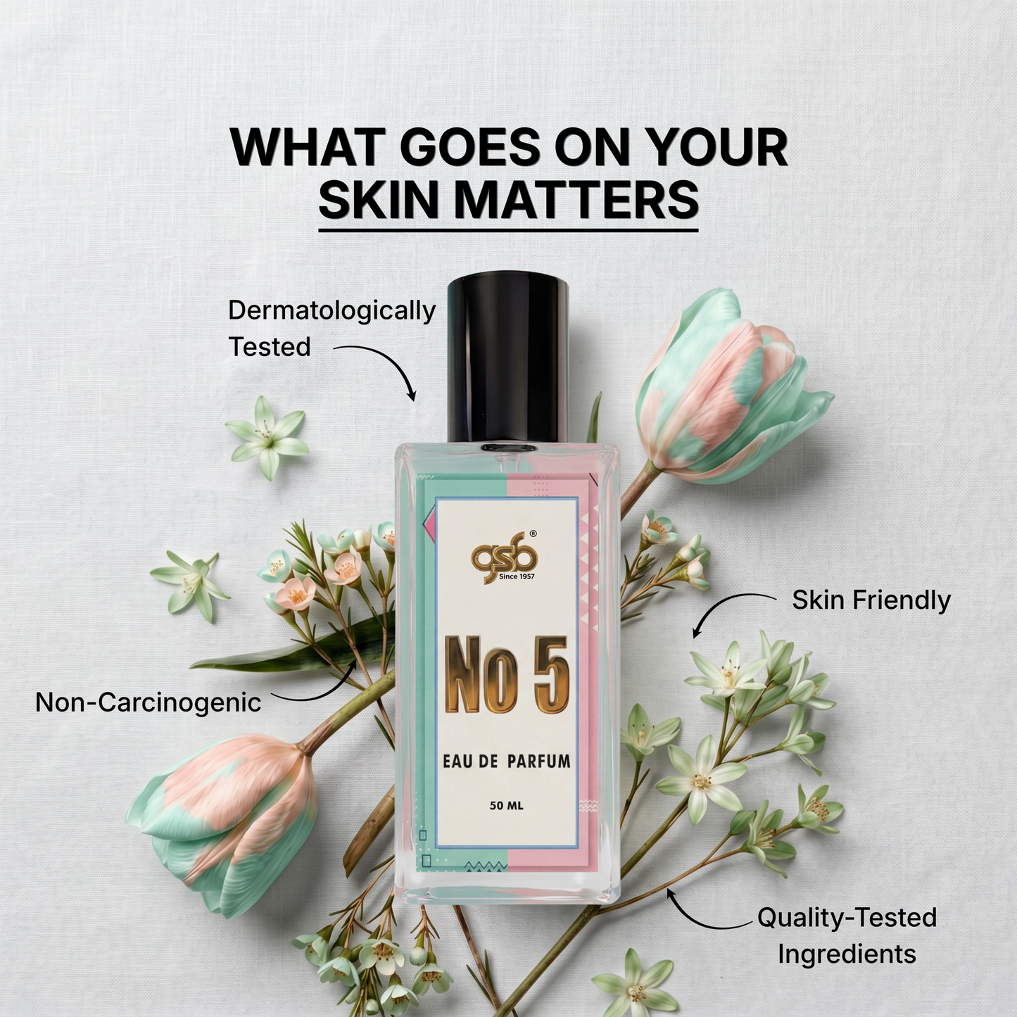 GSB No 5 Eau De Parfum Inspired From Chneal No.5 - 6
