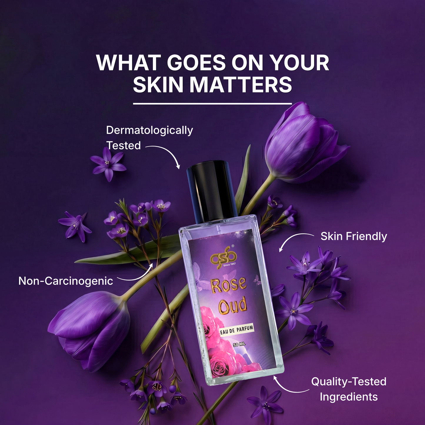 GSB Rose Oud Eau De Parfum Inspired From Cllian - 6