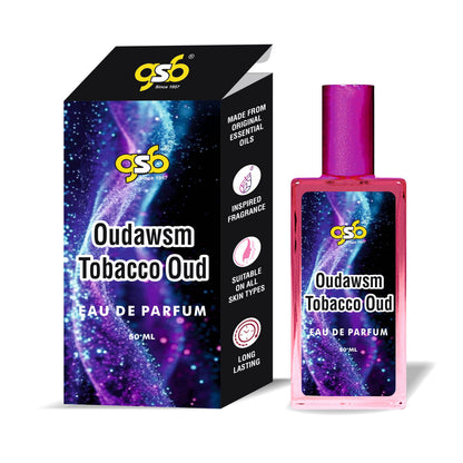 GSB Oudawsm Tobacco Oud Eau De Parfum Inspired From Kyali Tobacco Oud | Clone Fragrance | Designer EDP Spray For Men & Women | Long Lasting