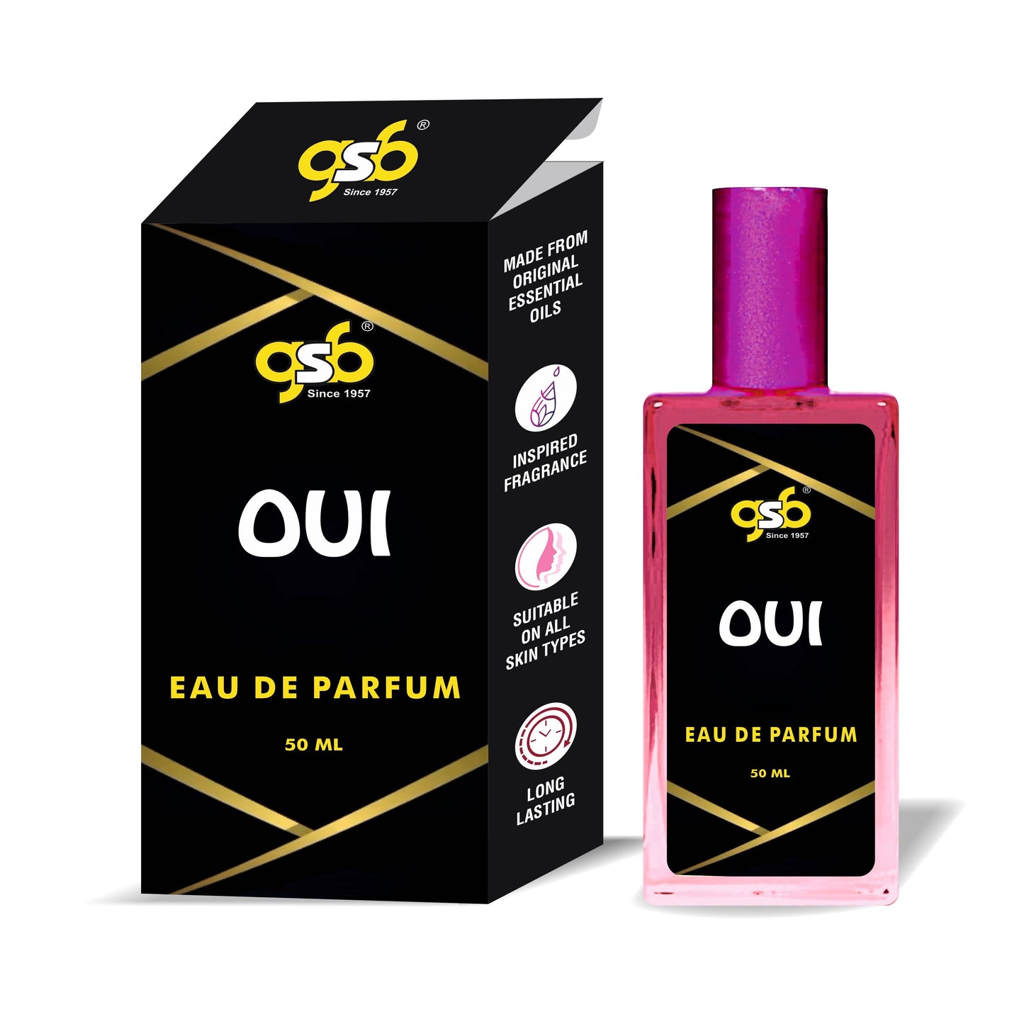 GSB Oui Eau De Parfum Inspired From Oui Juicy | Clone Fragrance | Designer EDP Spray For Men & Women | Long Lasting