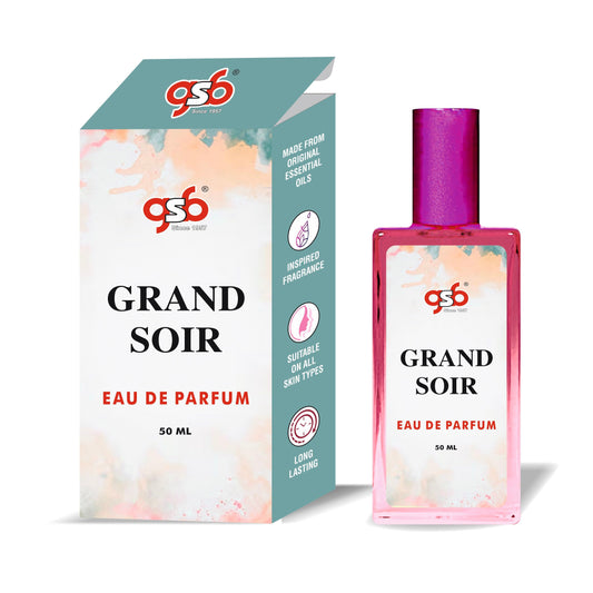 GSB Grand Soir Eau De Parfum Inspired From MFK Grand Soir | Clone Fragrance | Designer EDP Spray For Men & Women | Long Lasting
