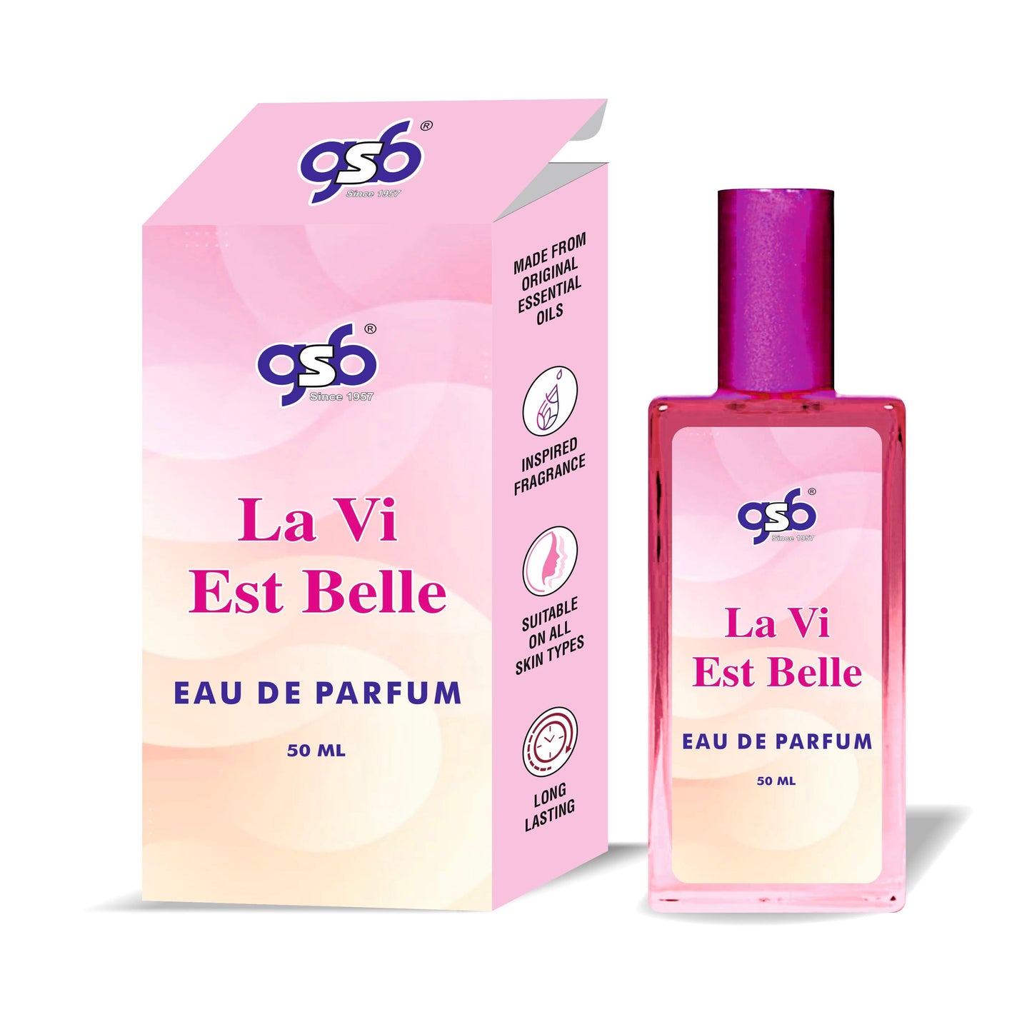 GSB La Vie Est Belle Eau De Parfum Inspired From La Vie Est Belle Loncame | Clone Fragrance | Designer EDP Spray For Men & Women | Long Lasting