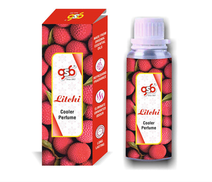 GSB Litchi Cooler Perfume | Long Lasting | Alcohol Free | Cooler Spray | Cooler Attar | Cooler Essential Oil | Natural And Real Fragrance