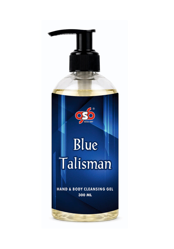 GSB Blue Talisman Hand And Body Cleansing Gel Inspired From Ex Nihil Blue Talisman | Luxury Body Wash & Shower Gel With Long Lasting Aroma | No Parabens & Silicones | 300 ml