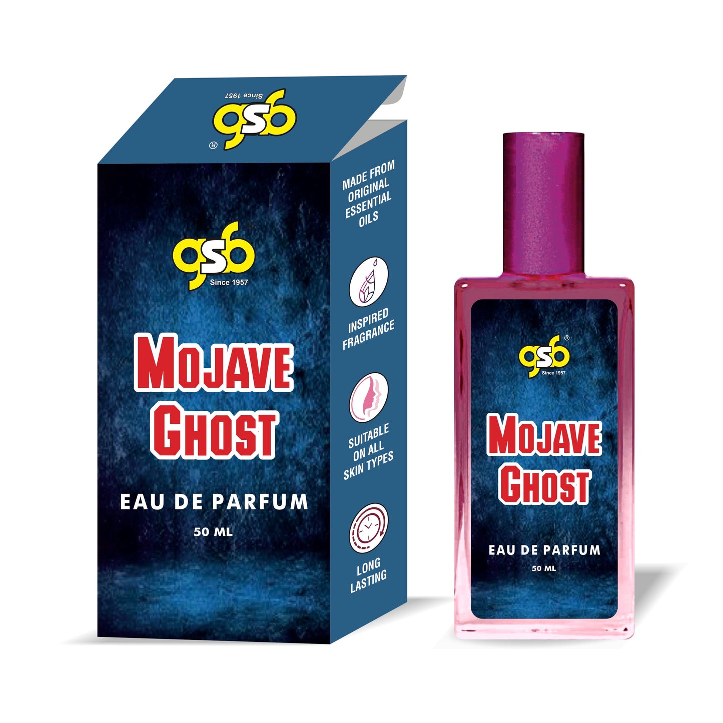 GSB Mojave Ghost Eau De Parfum Inspired From Bydero Mojave Ghost | Clone Fragrance | Designer EDP Spray For Men & Women | Long Lasting