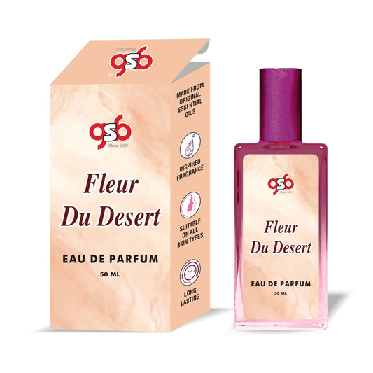 GSB Fleur Du Desert Eau De Parfum Inspired From Vouis Luitton Fleur Du Desert | Clone Fragrance | Designer EDP Spray For Men & Women | Long Lasting