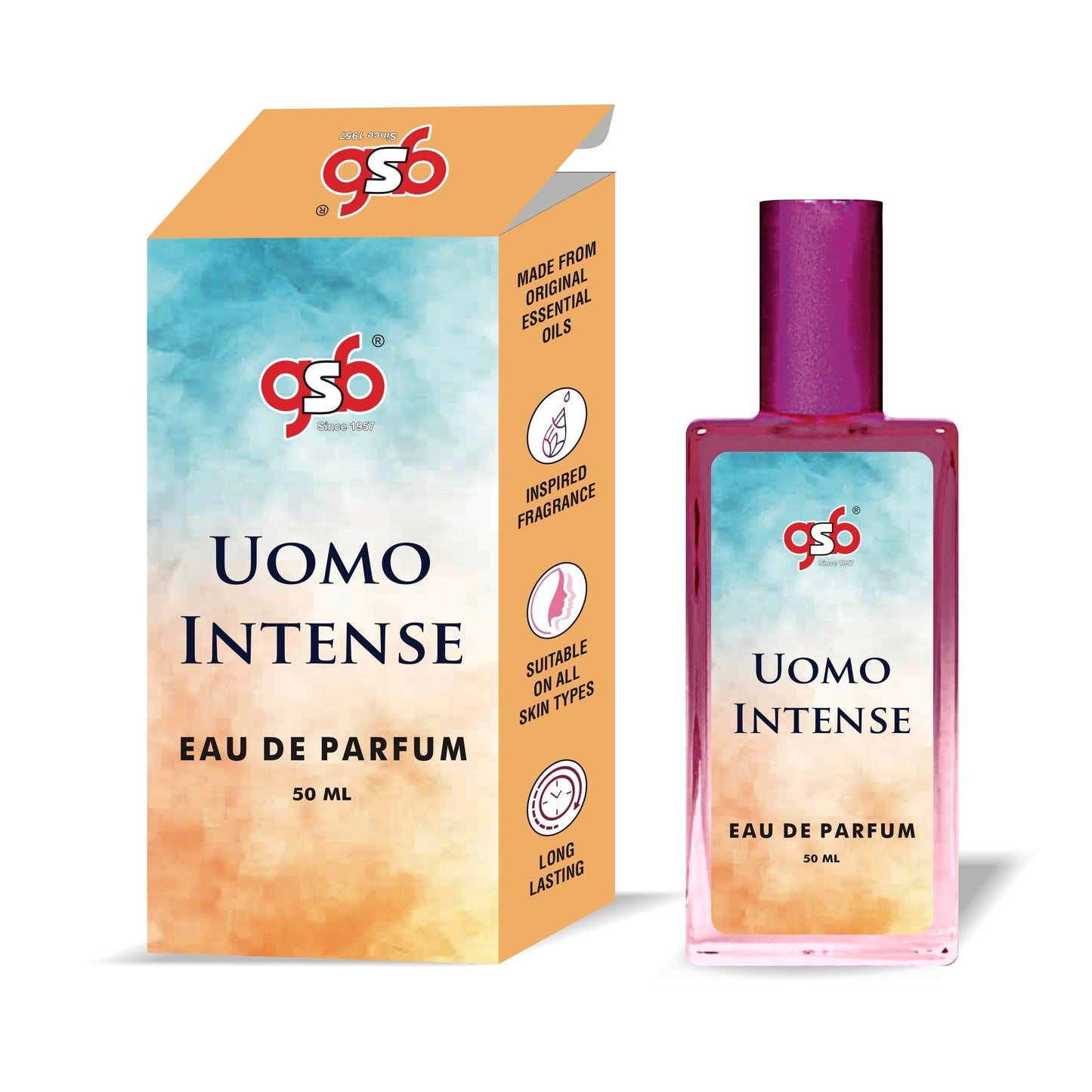 GSB Uomo Intense Eau De Parfum Inspired From Valentine Uomo Intense | Clone Fragrance | Designer EDP Spray For Men & Women | Long Lasting