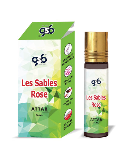GSB Les Sables Rose Attar Inspired From Vouis Luitton Les Sables Rose | Clone Fragrance | Perfume Roll On | Alcohol Free | Long Lasting | Unisex