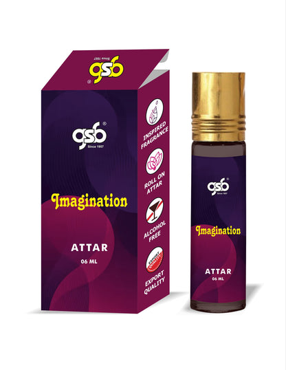 GSB Imagination Attar Inspired From Vouis Luitton Imagination | Clone Fragrance | Perfume Roll On | Alcohol Free | Long Lasting | Unisex