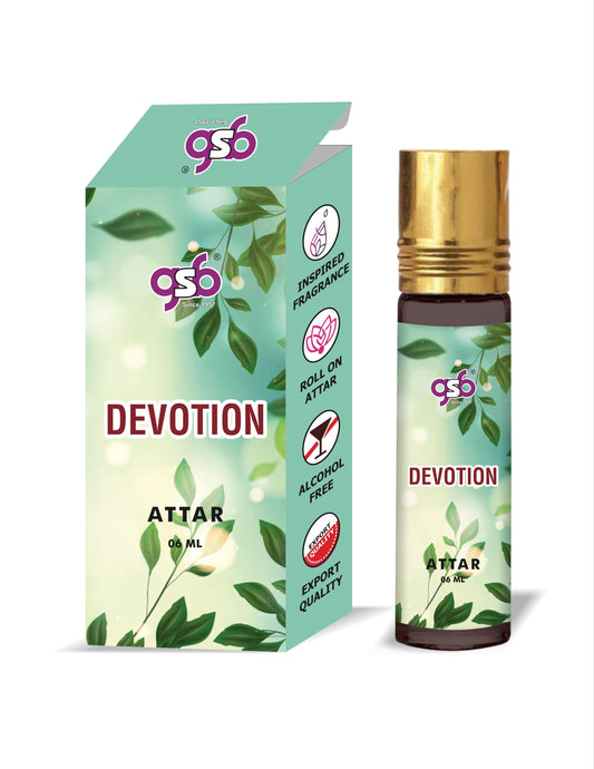 GSB Devotion Attar Inspired From Dloce Gbbana Devotion | Clone Fragrance | Perfume Roll On | Alcohol Free | Long Lasting | Unisex
