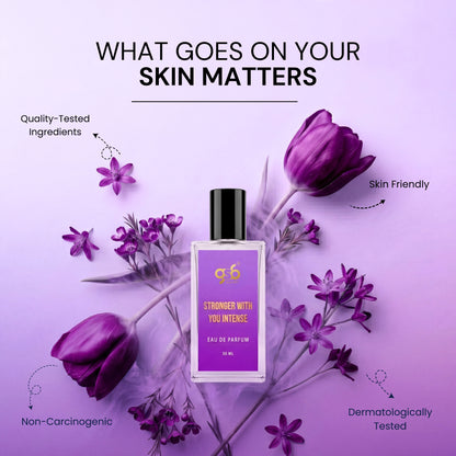 GSB Stronger With You Intensely Eau De Parfum Inspired From Stronger With You Axmani | Clone Fragrance | Designer EDP Spray For Men & Women | Long Lasting