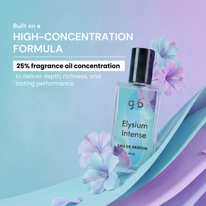 GSB Elysium Intense Eau De Parfum Inspired From Roza Elysium | Clone Fragrance | Designer EDP Spray For Men & Women | Long Lasting