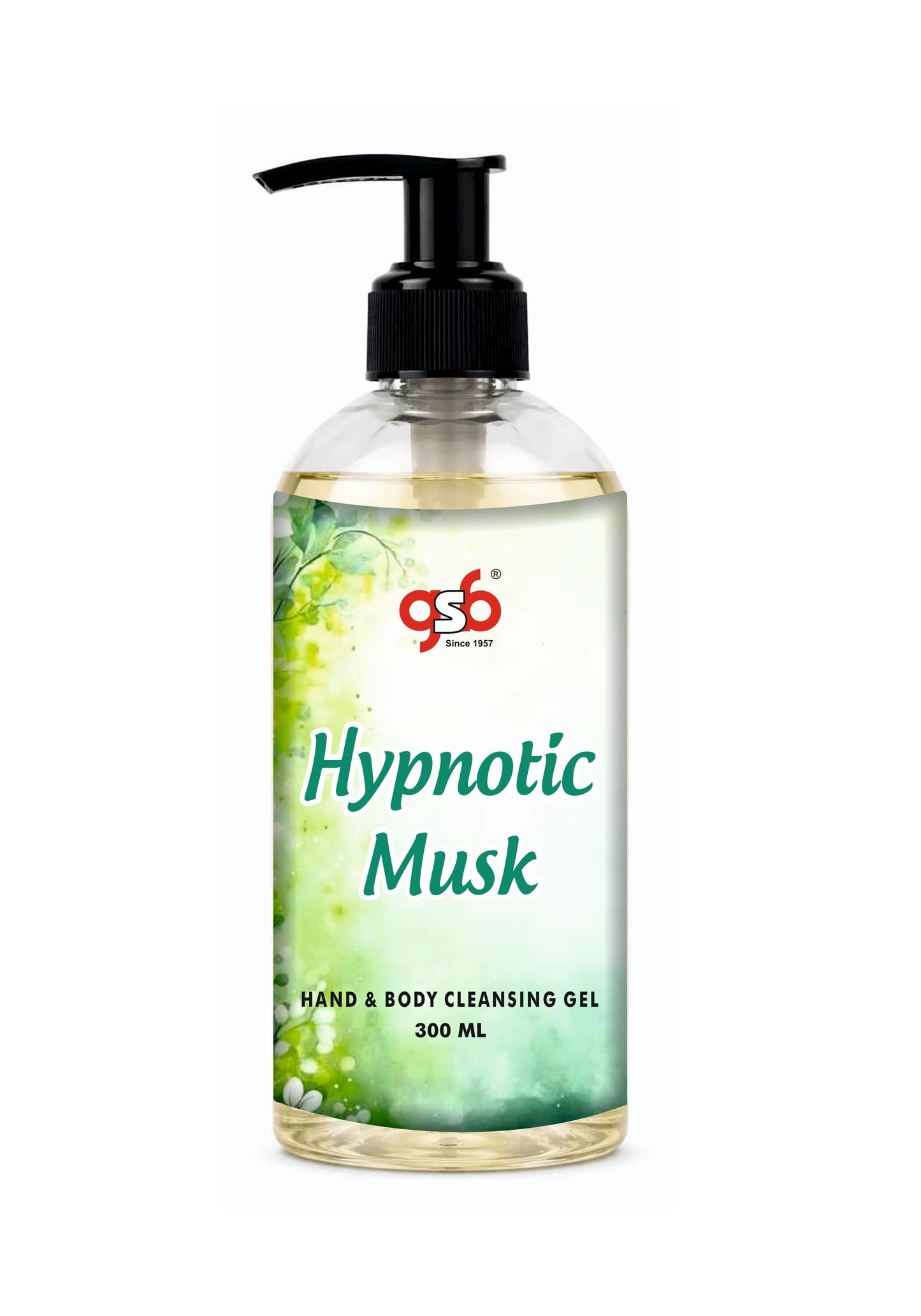GSB Hypnotic Musk Hand And Body Cleansing Gel Inspired From M. Micfella Hypnotic Musk | Luxury Body Wash & Shower Gel With Long Lasting Aroma | No Parabens & Silicones | 300 ml