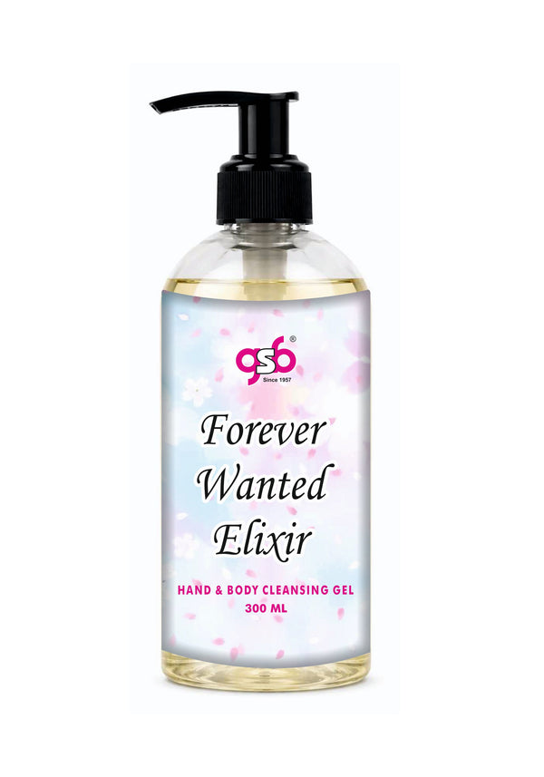 GSB Forever Wanted Elixir Hand And Body Cleansing Gel Inspired From Azzora Forever Wanted Elixir | Luxury Body Wash & Shower Gel With Long Lasting Aroma | No Parabens & Silicones | 300 ml