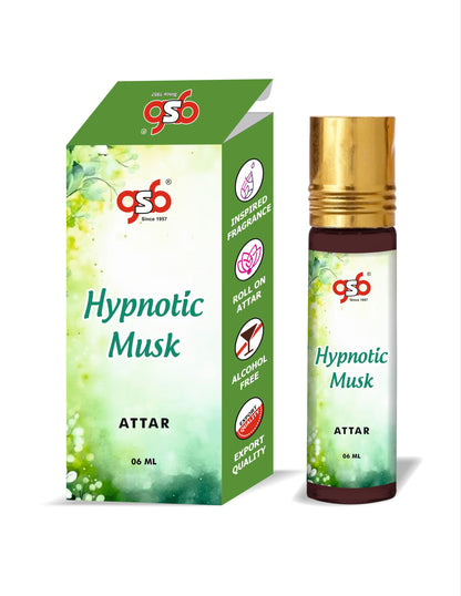 GSB Hypnotic Musk Attar Inspired From M. Micfella Hypnotic Musk | Clone Fragrance | Perfume Roll On | Alcohol Free | Long Lasting | Unisex