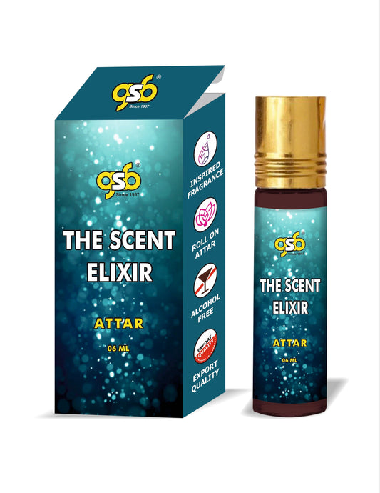 GSB The Scent Elixir Attar Inspired From Ross The Scent Elixir | Clone Fragrance | Perfume Roll On | Alcohol Free | Long Lasting | Unisex