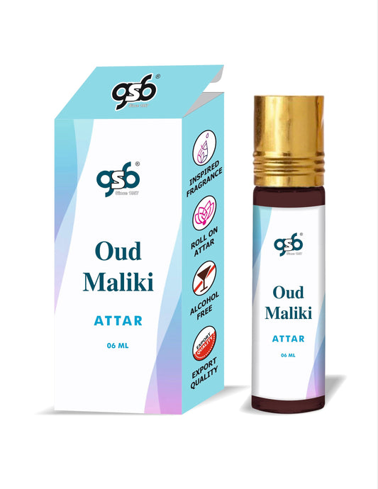 GSB Oud Maliki Attar Inspired From Oud Maliki Chpord | Clone Fragrance | Perfume Roll On | Alcohol Free | Long Lasting | Unisex