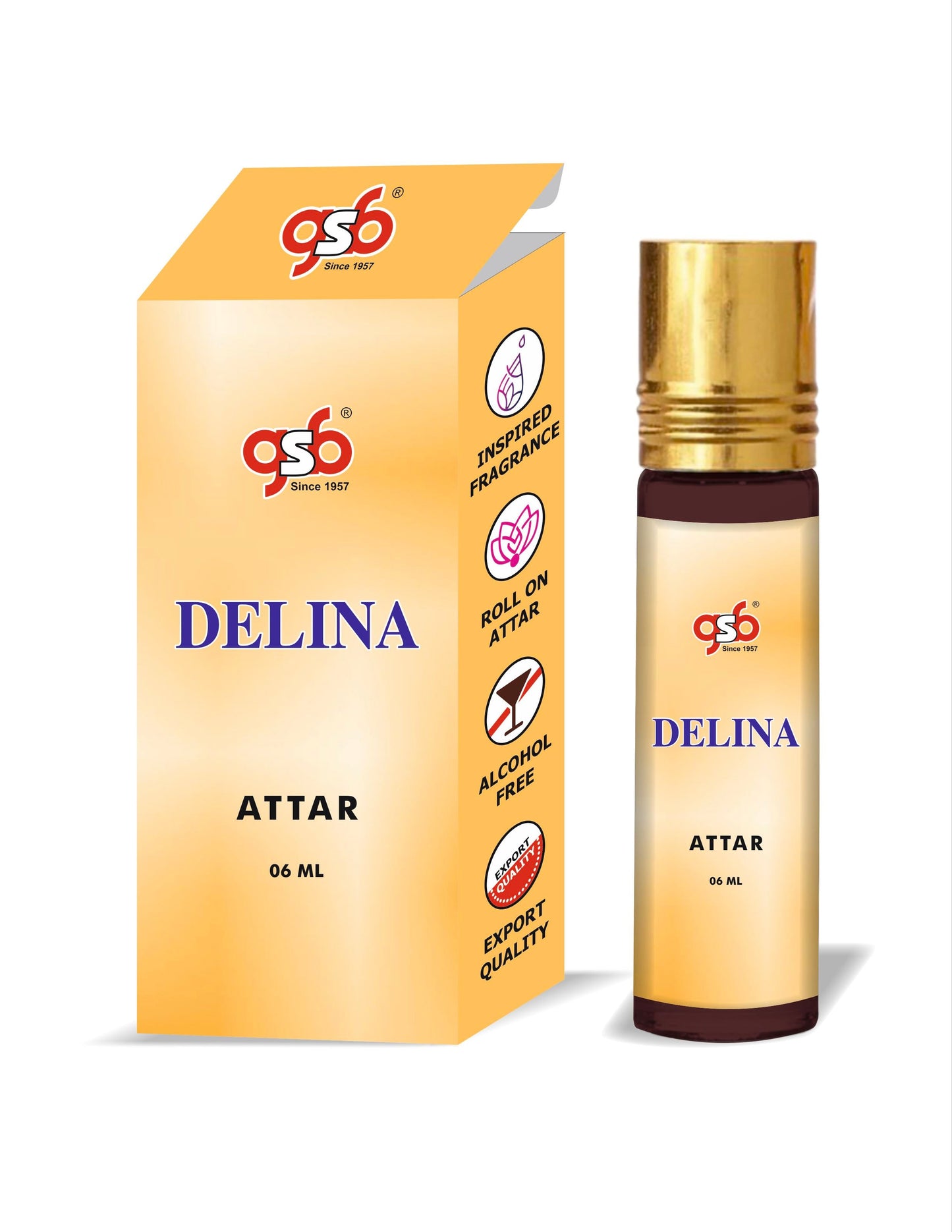 GSB Delina Attar Inspired From PDM Delina | Clone Fragrance | Perfume Roll On | Alcohol Free | Long Lasting | Unisex