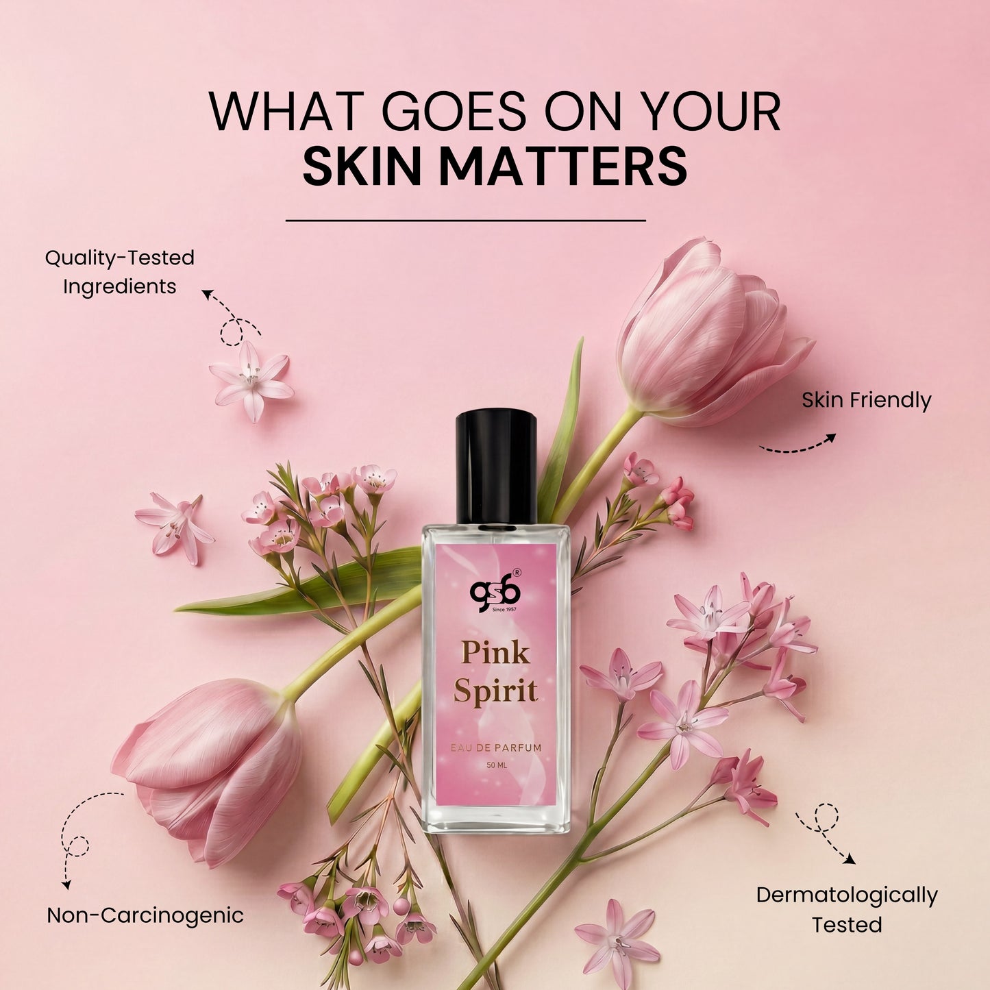 GSB Pink Spirit Eau De Parfum Inspired From Vitorcia Secret Pink Spirit | Clone Fragrance | Designer EDP Spray For Men & Women | Long Lasting