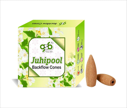 GSB Juhiphool Premium Backflow Cones | Best For Smoke Fountain | Backflow Cone | No Charcoal | No Bamboo