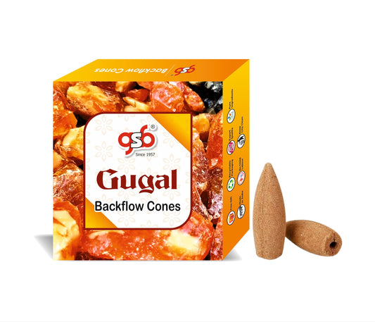 GSB Gugal Premium Backflow Cones | Best For Smoke Fountain | Backflow Cone | No Charcoal | No Bamboo