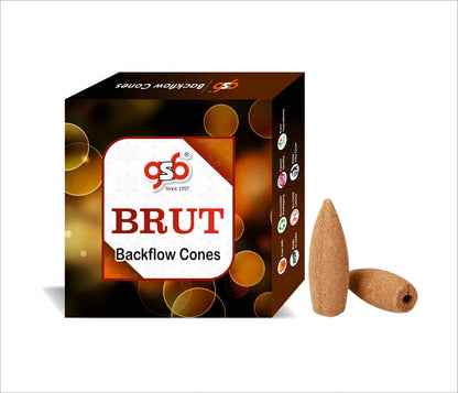 GSB Brut Premium Backflow Cones | Best For Smoke Fountain | Backflow Cone | No Charcoal | No Bamboo