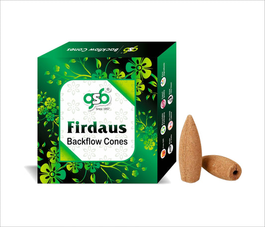 GSB Firdaus Premium Backflow Cones | Best For Smoke Fountain | Backflow Cone | No Charcoal | No Bamboo