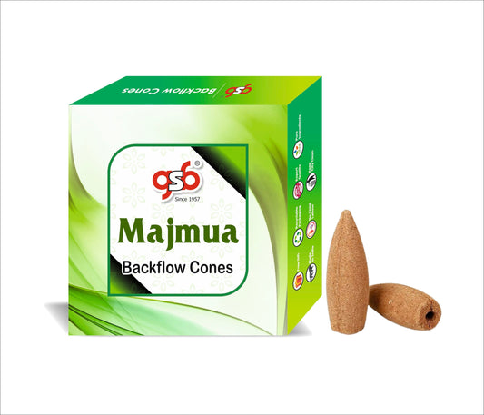 GSB Majmua Premium Backflow Cones | Best For Smoke Fountain | Backflow Cone | No Charcoal | No Bamboo