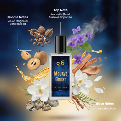 GSB Mojave Ghost Eau De Parfum Inspired From Bydero Mojave Ghost | Clone Fragrance | Designer EDP Spray For Men & Women | Long Lasting