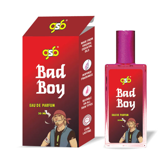 GSB Badboy Eau De Parfum Inspired From Craolina Hraerra Badboy | Clone Fragrance | Designer EDP Spray For Men & Women | Long Lasting