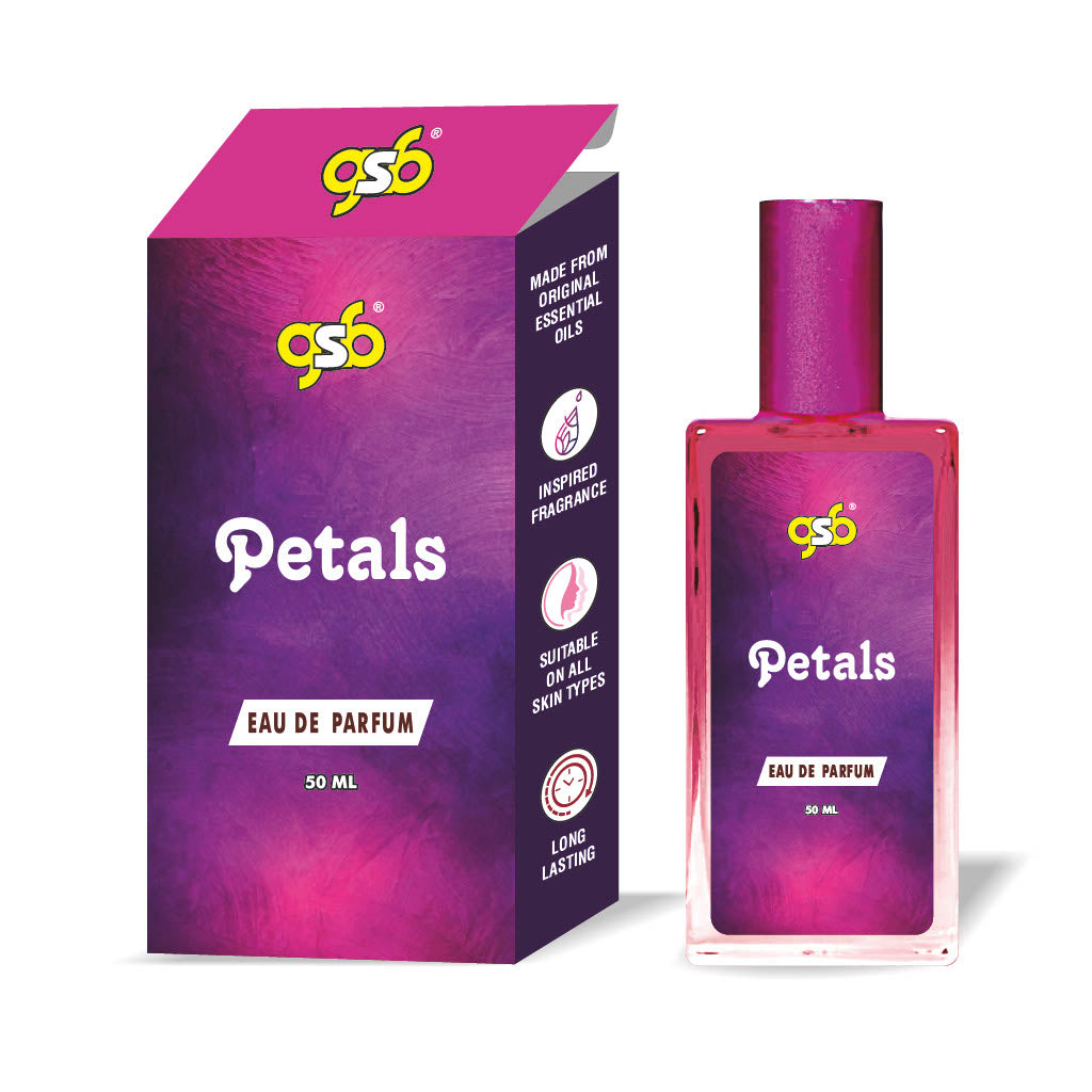 GSB Petals Eau De Parfum Inspired From Vitorcia Secret Petals | Clone Fragrance | Designer EDP Spray For Men & Women | Long Lasting