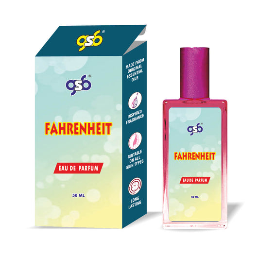 GSB Fahrenheit Eau De Parfum Inspired From Doir Fahrenheit | Clone Fragrance | Designer EDP Spray For Men & Women | Long Lasting