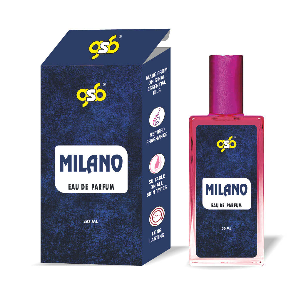 GSB Milano Eau De Parfum Inspired From Parda Milano | Clone Fragrance | Designer EDP Spray For Men & Women | Long Lasting